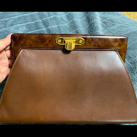 Valentino leather clutch bag - Picture 4 of 10